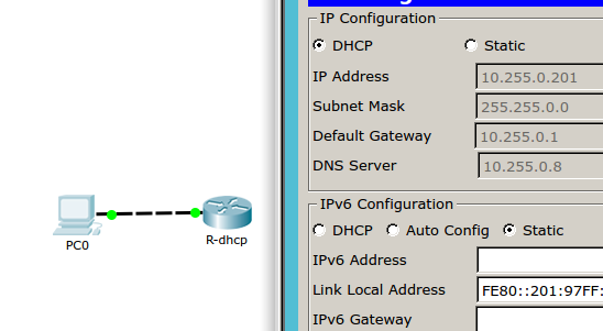 dhcp-snippet